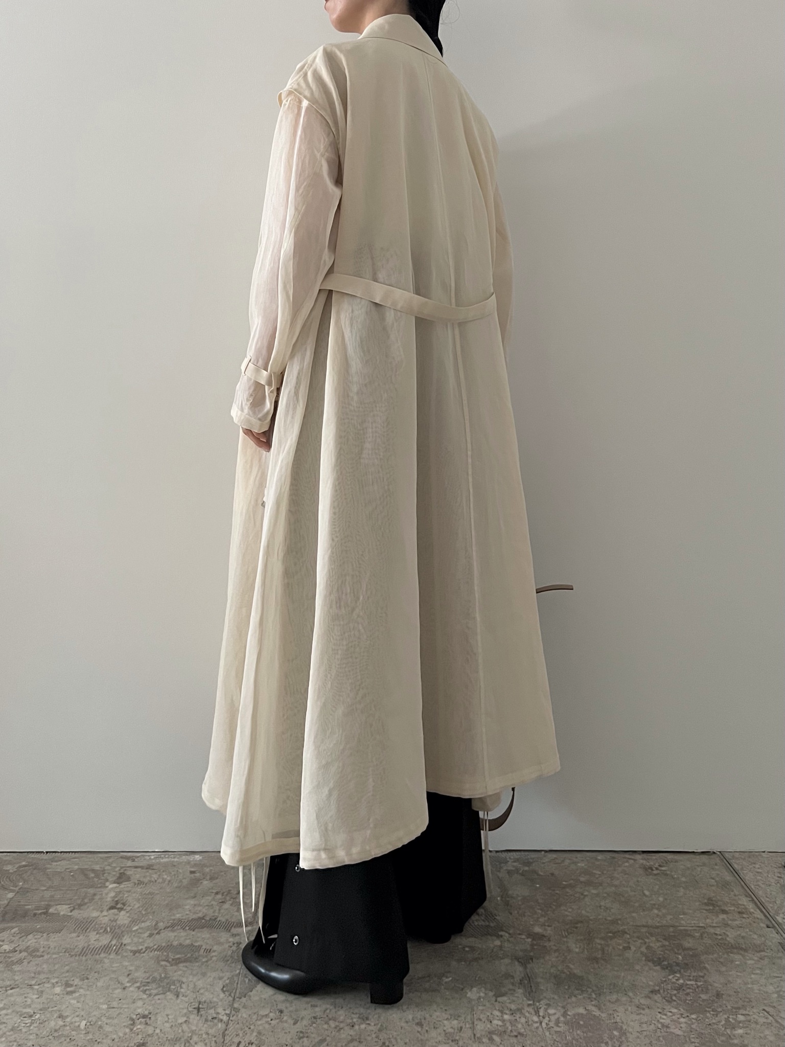 layered trench coat | 岐阜県柳ヶ瀬地区にてセレクトショップ phenom