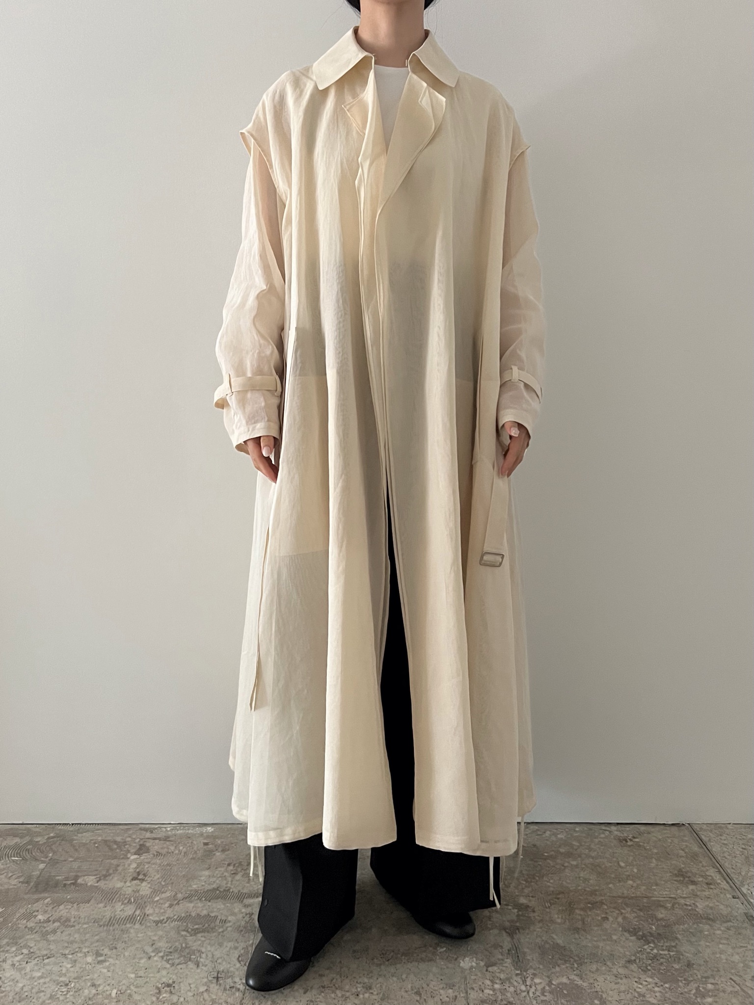 layered trench coat | 岐阜県柳ヶ瀬地区にてセレクトショップ phenom