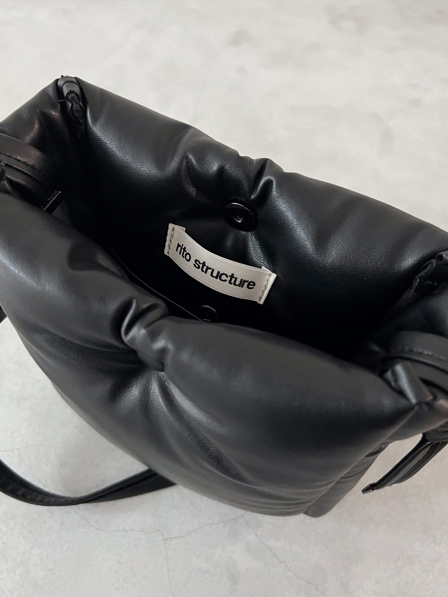 Eco Leather Padded Small Bag | 岐阜県柳ヶ瀬地区にてセレクト ...