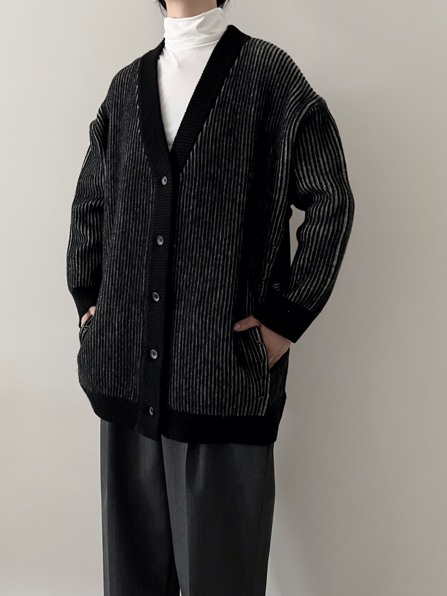 Wide-Rib Docking Cardigan | 岐阜県柳ヶ瀬地区にてセレクトショップ