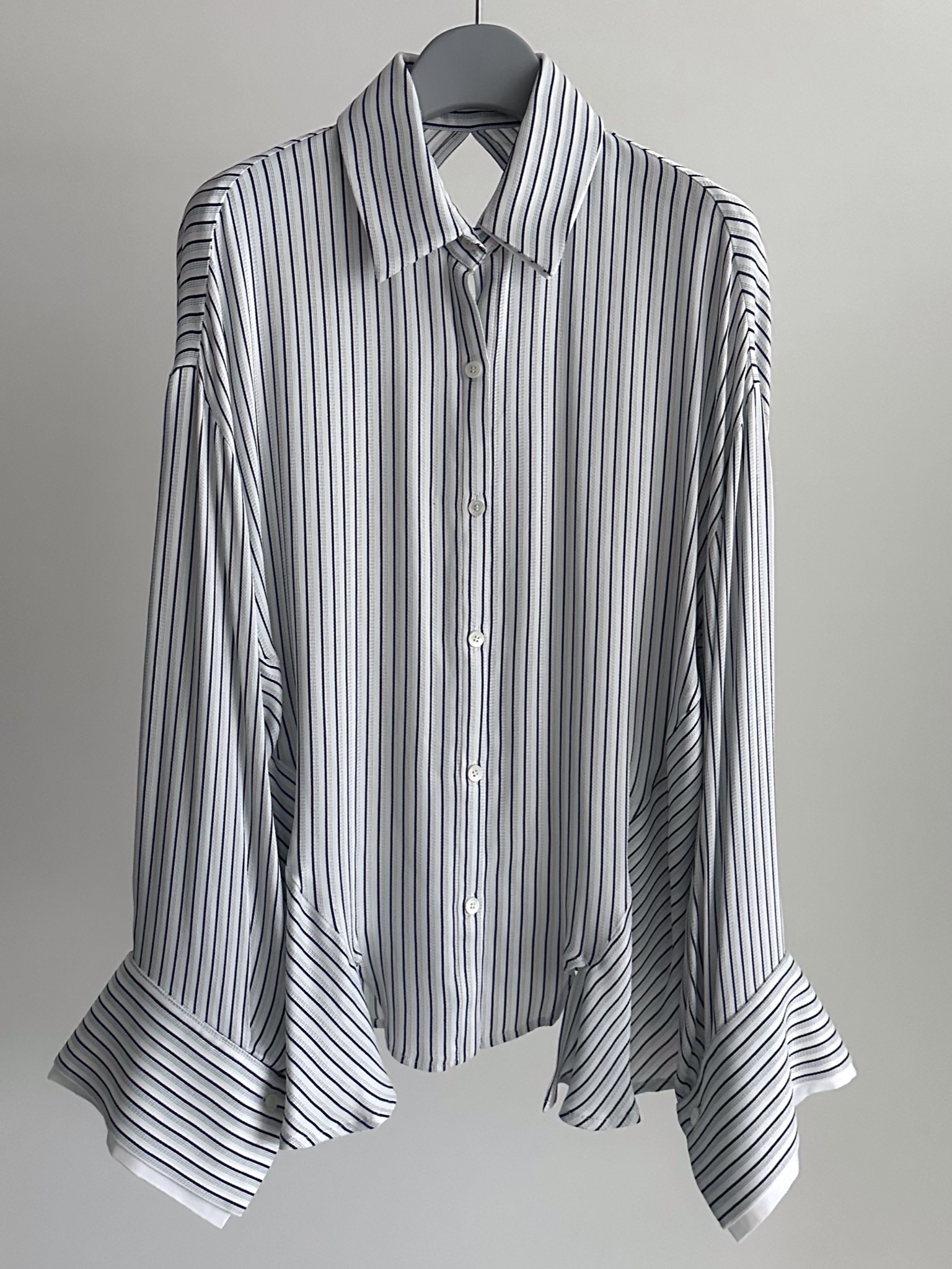 Viscose Striped Shirt | 岐阜県柳ヶ瀬地区にてセレクトショップ phenom