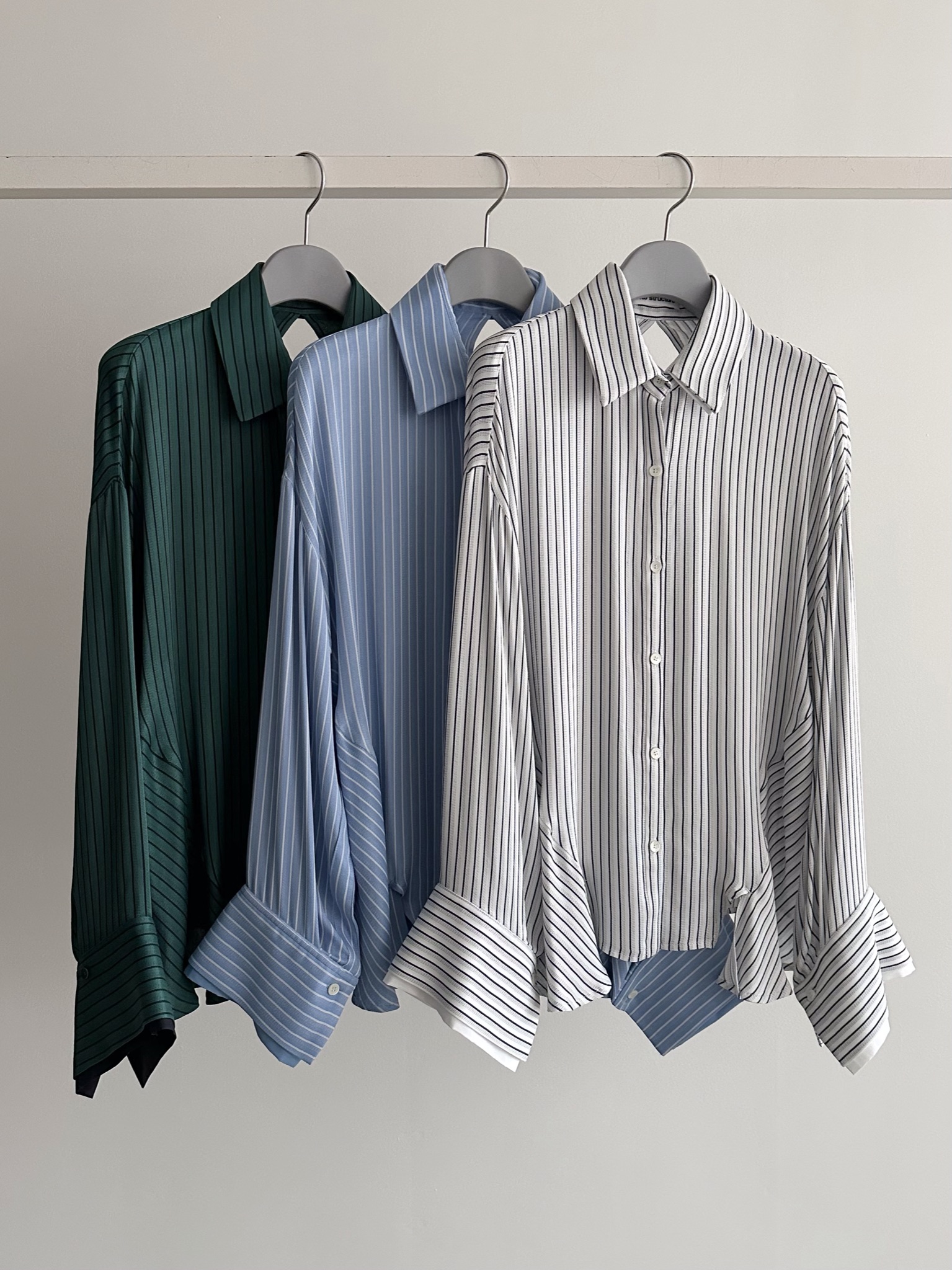 Viscose Striped Shirt | 岐阜県柳ヶ瀬地区にてセレクトショップ phenom