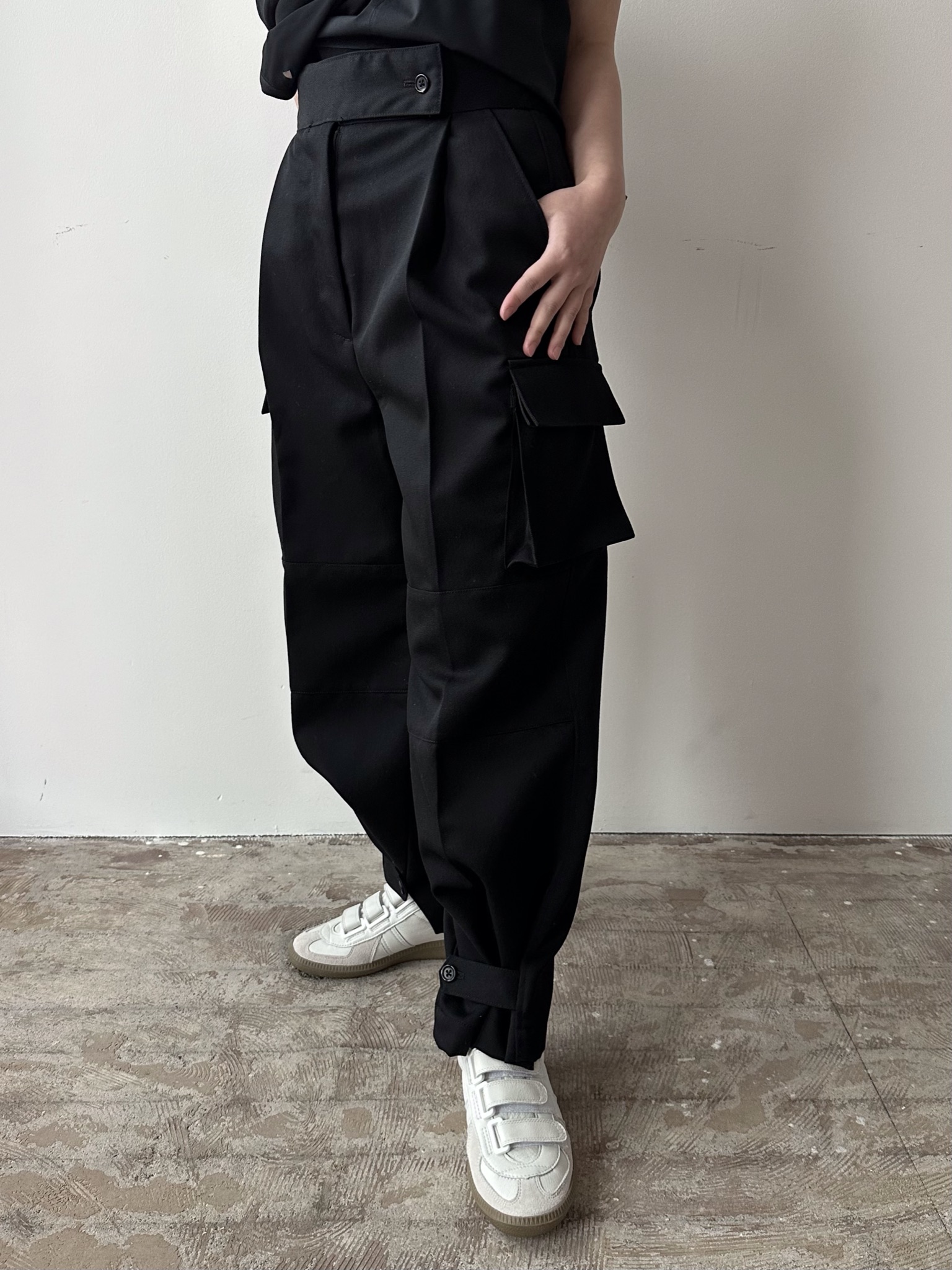 代引不可 SATORU PANTS CARGO WIDE-BELT SASAKI WIDE PANTS - www