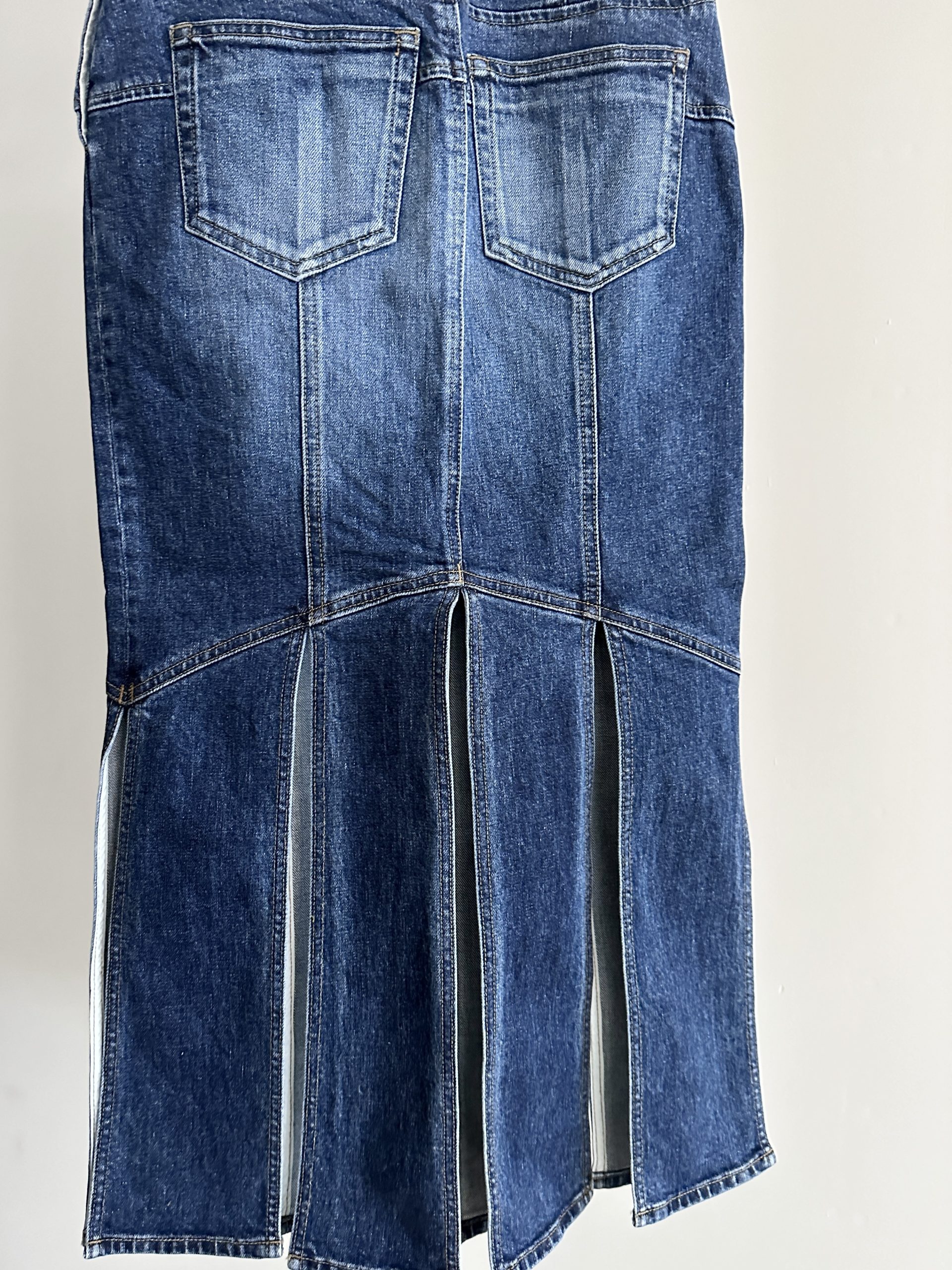 SALE‼️FETICO WASHED SLIT DENIM SKIRT - istore.al