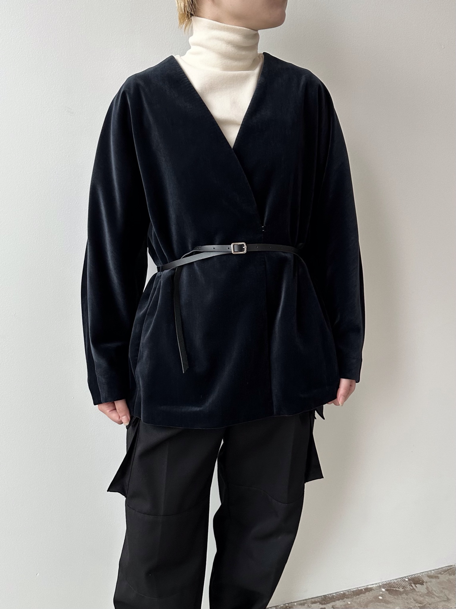 日産 tenne handcrafted modern 3way ノーカラーシャツ | artfive.co.jp