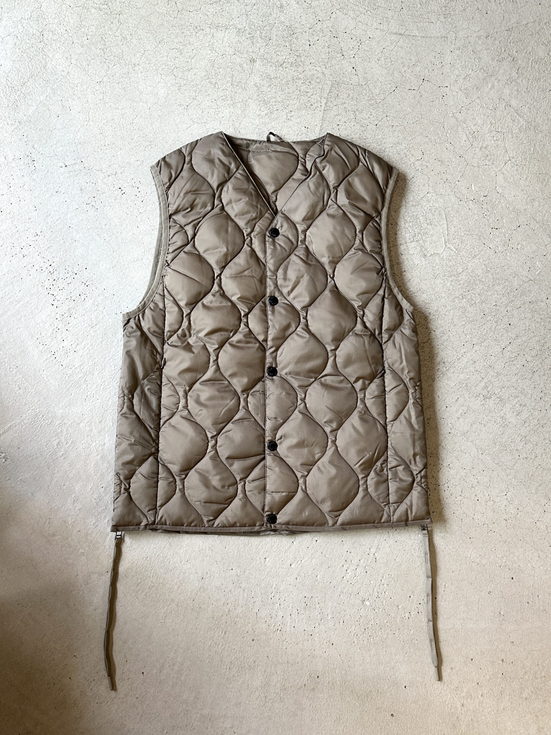 TAION BY F/CE. PACKABLE DOWN VEST | 岐阜県柳ヶ瀬地区にてセレクト 
