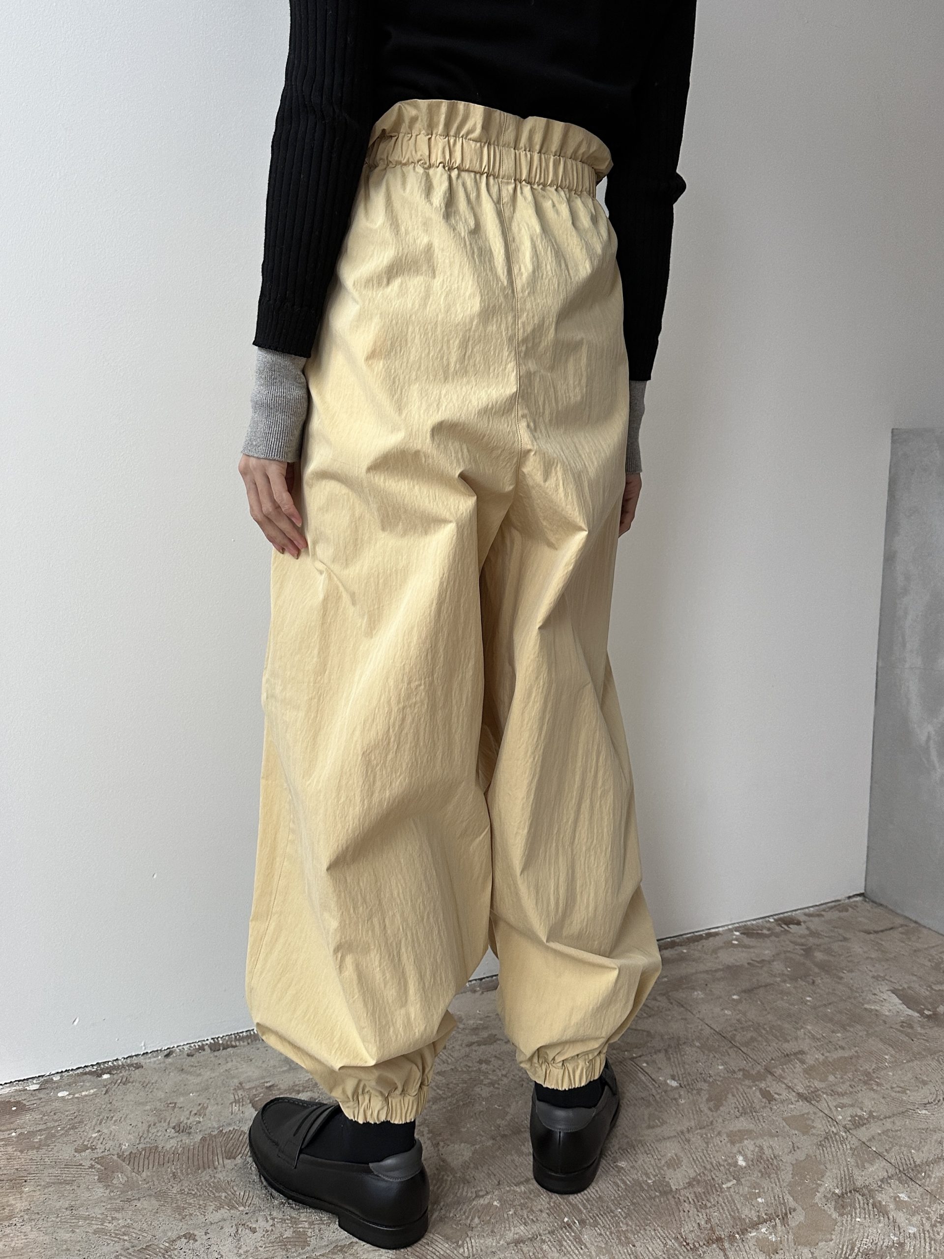 最旬トレンドパンツ TENNE HAND シャーリングパンツ MODERN CRAFTED 